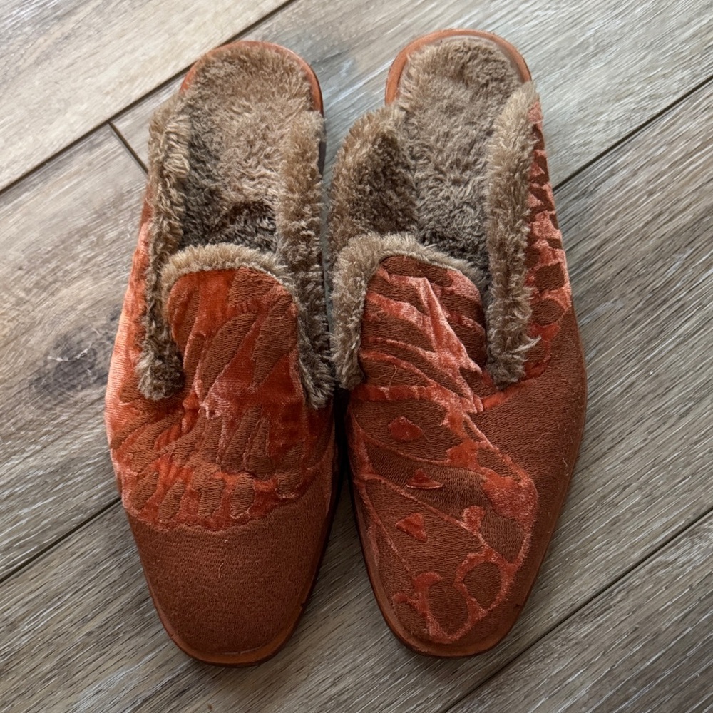 Free People Butterfly Effect Mules Sz 38